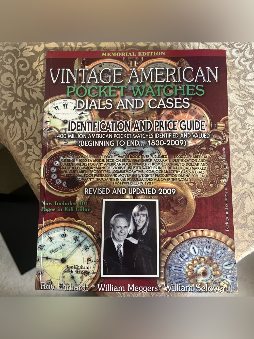 BEGINNING TO END  BOOK VINTAGE AMERICAN POCKET WATCHES ROY EHRHARDT 469 pages